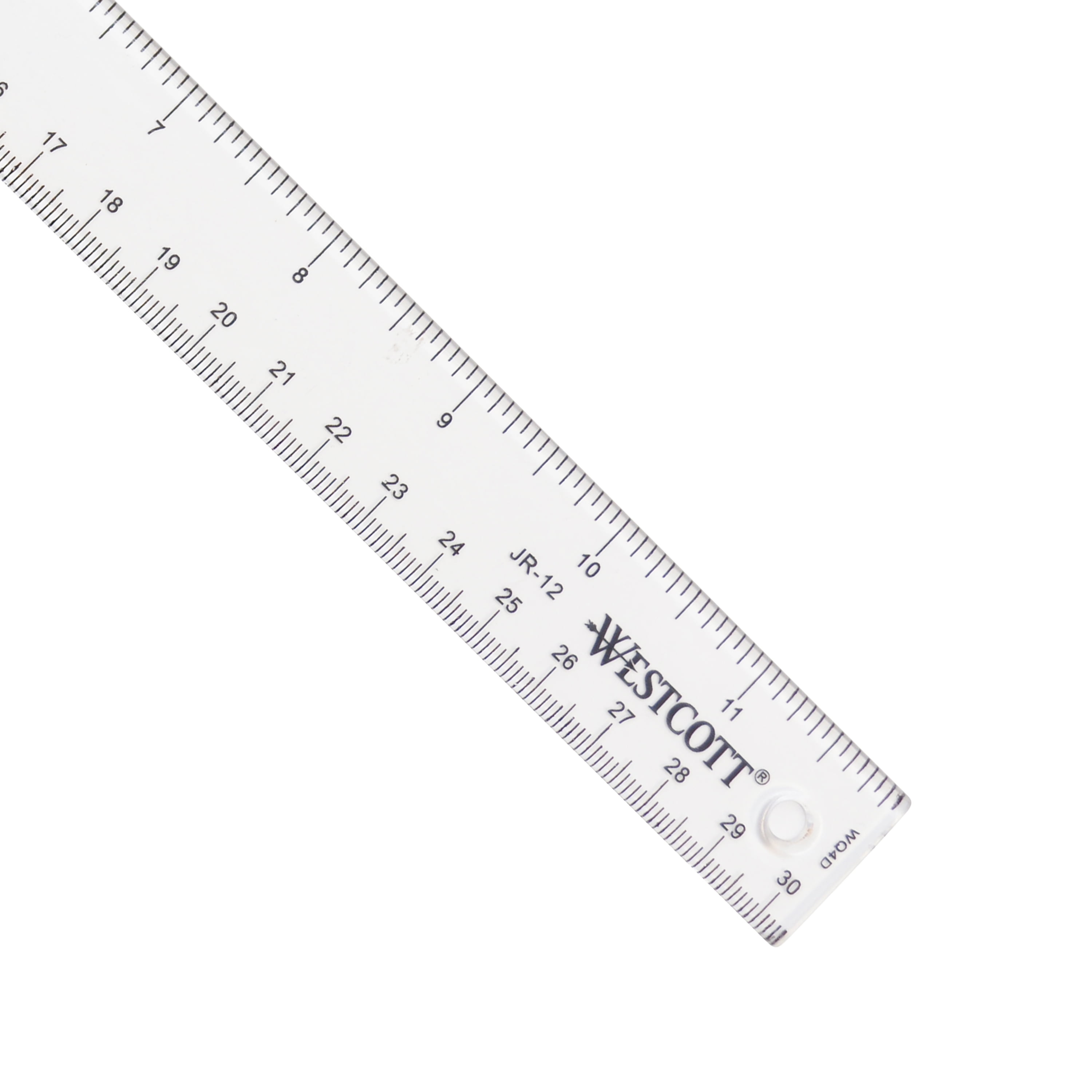 30cm Plastic Metric T Square Double Side Ruler Measuring Tool Supplies PL B E KK