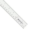 WESTCOTT TSquare Ruler, 12", Plastic, Metric, Clear, 1Count