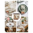 thumbnail image 3 of Fall Pumpkins Cloth Napkins Set of 4 Reusable Dinner Napkins, Thanksgiving Flowers Grape Autumn Deciduous Cocktail Napkin Washable Table Napkins for Wedding/Holiday Party/Baby Shower 20"x20", 3 of 7