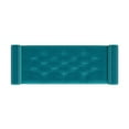 thumbnail image 4 of Homesvale Cashman 52"W x 22.5" H Storage Bench Ottoman with Square Arms for Living Room, Bedroom, Entryway, Turquoise Blue Velvet, 4 of 8