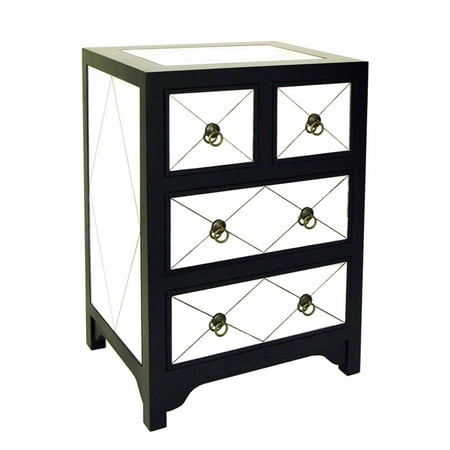 Tanner 4 Drawer Mirror Chest