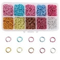 thumbnail image 2 of lionlar (About 5050pcs 2020Pcs 1340Pcs) Open Jump s Conectors for Keychain Jewelry Type A-10x1mm, 2 of 6