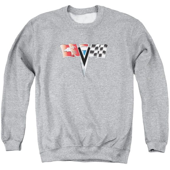 Chevrolet - 2Nd Gen Vette Nose Emblem - Crewneck Sweatshirt - Large