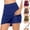 Blue, variant on Gnshining Athleisure Tennis Skirt Skort for Women with Stretch Sweat Shorts Running Shorts Workout Shorts
