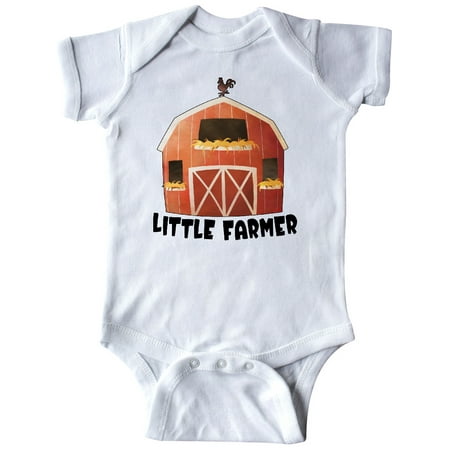 

Inktastic Little Farmer- Barn Gift Baby Boy or Baby Girl Bodysuit
