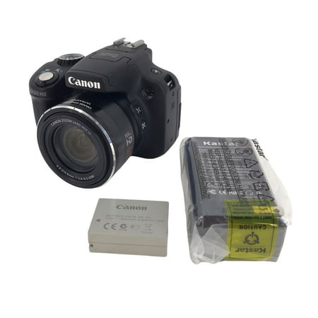 Canon PowerShot SX50 HS 12.1MP Digital Camera -Black #U4784 Used