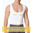 thumbnail image 2 of Lilvigor Gynecomastia Compression Vest for Men Shapewear Chest Binder Corset Crop Tank Tops Body Shaper Fajas Para Hombres, 2 of 7