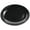 Black, variant on HUBERT® Shallow Serving Bowl Oval Black Melamine - 16" L x 12" W x 2" H