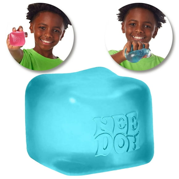 Cqxid Silicone Squeeze Toy Under $10 Nice Cube Stress Relieving Squish Toy Colors 2.25 Inch Square Size Ideal For Kids 3 And Up Perfect For Anxiety Fidgeting And Sensory Play