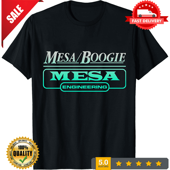 Vintage Boogie Mesa Engineering Logo Men's T-Shirt American Size S-5XL T-Shirt, ULTRA LIMITED-TH71594
