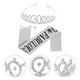 thumbnail image 3 of Tiara de cumpleaños con sash Exquisite Crown DeeDeband suministros de fiesta de cumpleaños, 3 of 5
