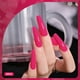thumbnail image 3 of Set de esmaltes de uñas en gel GAOY, rojo intenso, neón, 7,3 ml x 6 UV/LED, 3 of 6
