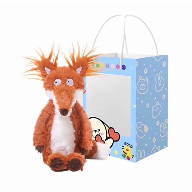 Peluche de zorro súper suave: linda almohada for un sueño reparador, regalo de cumpleaños perfecto.