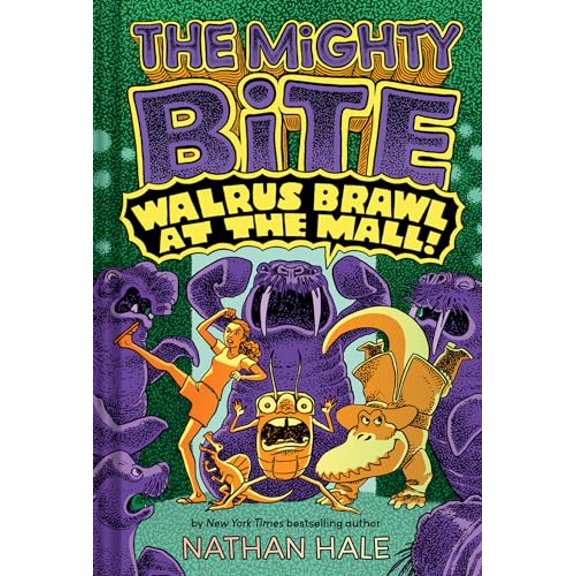 Pre-Owned The Mighty Bite #2: Walrus Brawl at the Mall: A Graphic Novel (Hardcover) 1419774352 9781419774355