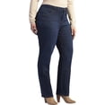 thumbnail image 2 of Lee Womens's Plus Stretch Relaxed Fit Straight Leg Jean, 2 of 4