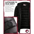 thumbnail image 7 of CANADA WEATHER GEAR Boys' Puffer Jacket - Lightweight Nylon Packable Winter Coat for Boys (8-20), 7 of 7