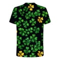 thumbnail image 5 of Ceisia Men's Slim Fit Short Sleeve T-Shirt St. Patrick's Day Themed Print Clover Spring Summer Shirt Gift, 5 of 8