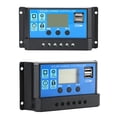 thumbnail image 1 of pitrice 12/24V Solar Charge Controller with Dual USB Port and LCD Display for Domestic Commercial Industrial Applications, 1 of 9