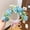 Blue, variant on 2025 New Super Immortal Meisen Series Dynamic Flower Hair Hoop Wreath Original Wedding Bridal Headwear Wedding Hair Accessories