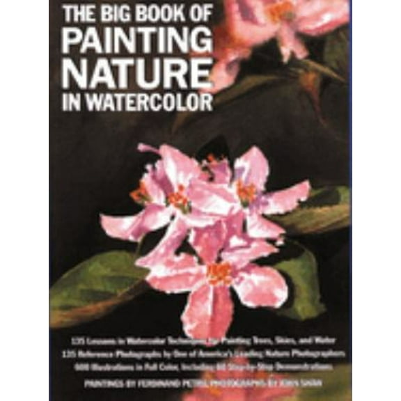 Pre-Owned The Big Book of Painting Nature in Watercolor (Paperback) 9780823004997
