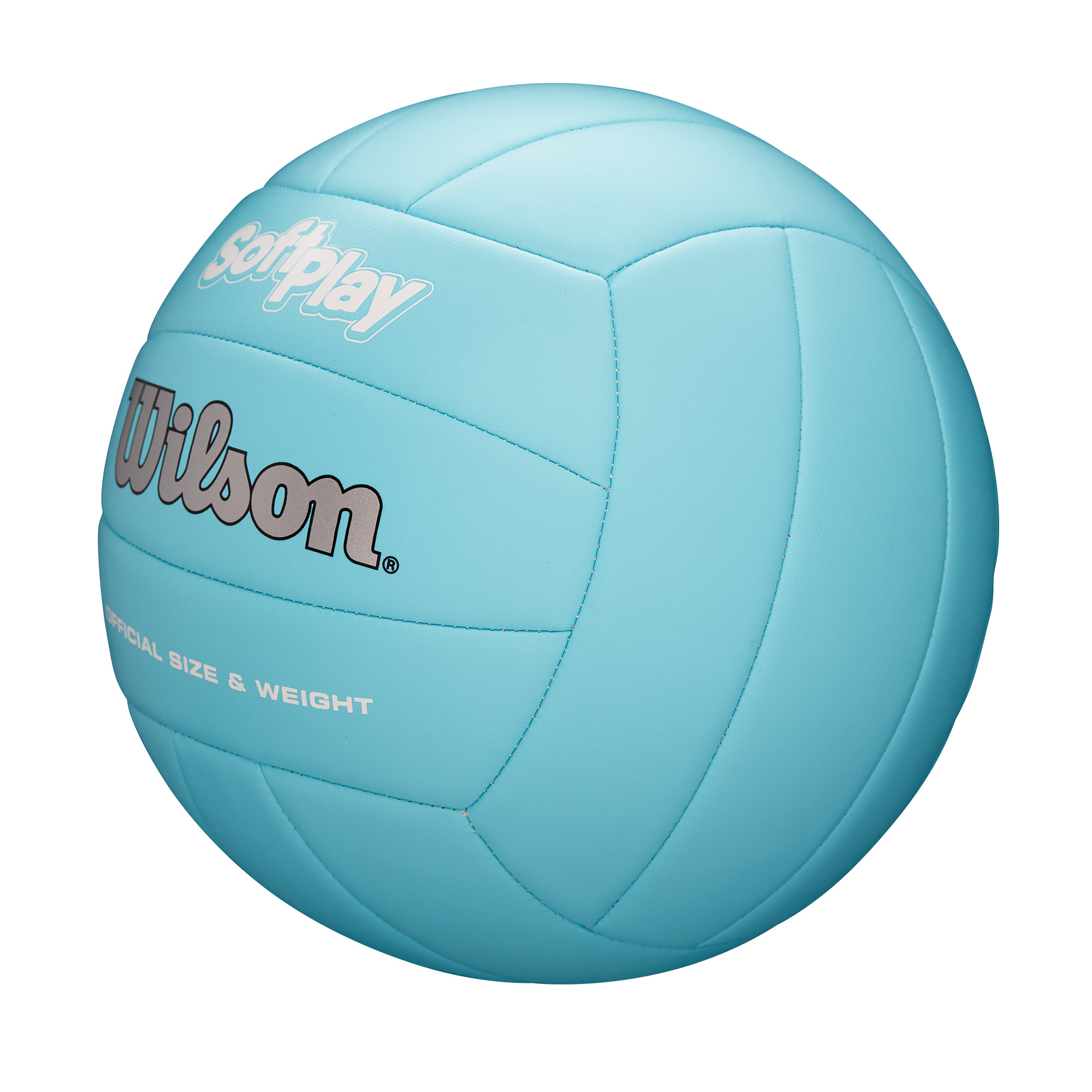 Wilson Soft Play Outdoor Volleyball, Official Size, Blue - image 3 of 7