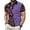 D, variant on Tshirts Shirts for Men Floral Printed Casual Short Sleeve Button Up Collared Polo Shirts Breathable Summer Comfortable Slimming Men Shirts A L