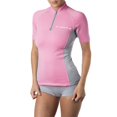 thumbnail image 3 of Lavacore Women's Lavaskin Short Sleeve Rash Guard (Pink/Grey, 6), 3 of 3