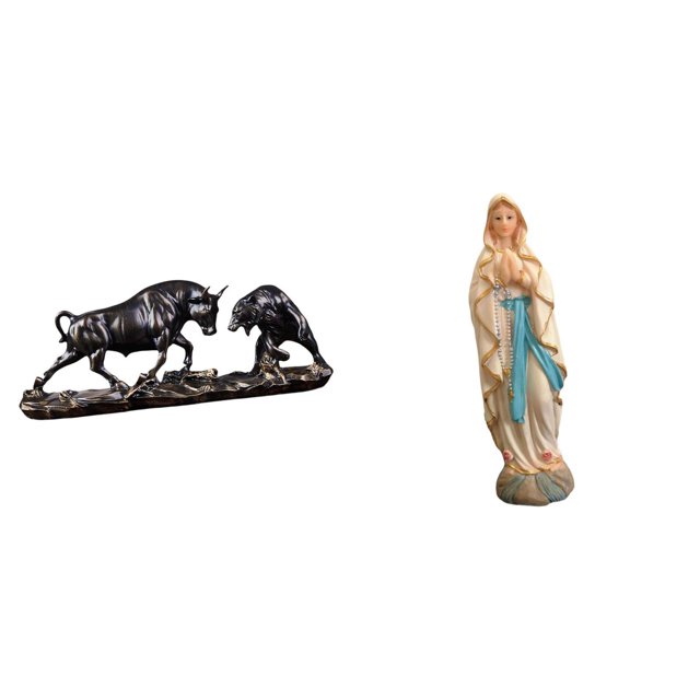 Figura de toro chino de arte moderno y escultura , escultura decorativa de escritorio, escultura animal para oficina, coche, regalos de cumplea
