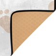 thumbnail image 3 of Yayeee Area Rugs for Living Room 5.2'x4' Non Slip Washable Bedroom Floor Carpet, Black Cat Paw, 3 of 5
