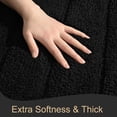 thumbnail image 5 of Softlife Absorbent Bathroom Rug Soft Microfiber Washable Bath Mat,24"x36",Black, 5 of 6