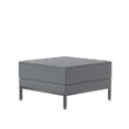 thumbnail image 2 of Flash Furniture Hercules Imagination Series Gray Leathersoft Ottoman, 2 of 7