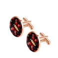 thumbnail image 2 of Ladybird Elegant Men's Stainless Steel Cufflinks Set for Dress Shirts - for Formal Wear and Business Events, 2 of 6