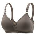 thumbnail image 1 of DPTALR Women's Large Size Thin Comfortable Breathable Push-up Adjustable Bra, 1 of 2