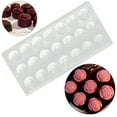 thumbnail image 6 of Dessert Molds! Fdelink 1Pc Chocolate Mold, Mould Plastic Pc Shaped Diy Hard Molds Clear Rose Chocolate Polycarbonate Jelly Cake Mould, 6 of 8