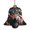 Bell Shape, variant on American Wolf USA Flag Wooden Christmas Ornament Angel Shape,Xmas Tree Hanging Decoration 6 PCS