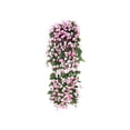 thumbnail image 2 of Glicinia artificial colgante, enredaderas de seda con flores para arco de boda, pared, jardín, cerca, decoración de interior y exterior, multicolor, 90 cm., 2 of 6
