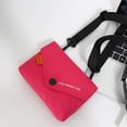 thumbnail image 5 of Bolso de mano para mujer, bolso de viaje femenino sencillo de nailon a la moda (rosa), 5 of 5