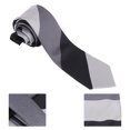 thumbnail image 4 of Cravate, Ensemble de Cravate en Polyester de Style Classique en Soie pour Hommes Usure Texture Exquise Résistante pour Réunion pour Mariage pour Bureau, 4 of 8