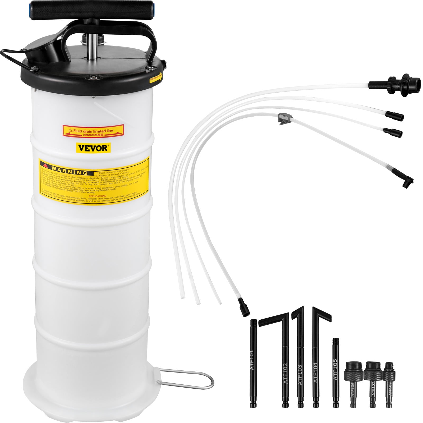 VEVOR Oil Extractor Transmission Fluid Pump Manual ATF Refill System