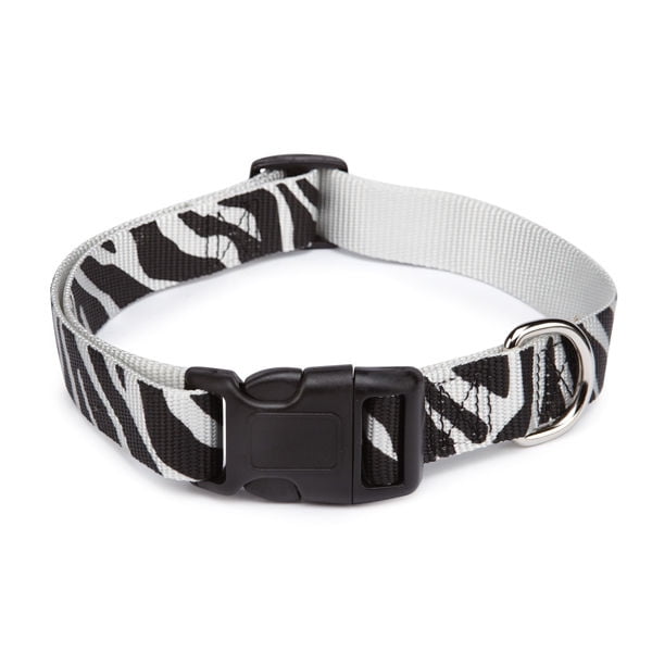 ANIMAL PRINT DOG COLLAR 3 Safari Patterns Collars for Dogs 4 Sizes