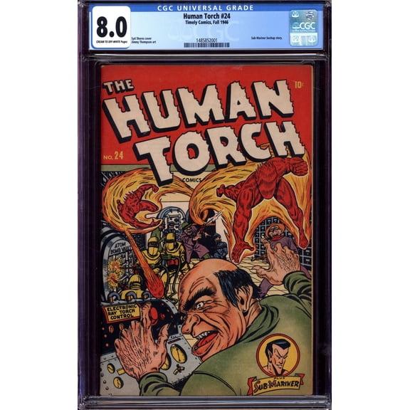 Collectible Human Torch #24 - CGC 8 Comic Book