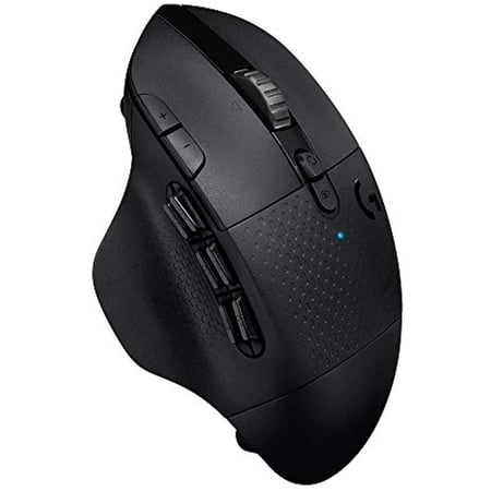Logitech G604 Lightspeed Wireless Gaming Mouse With 15 Programmable Controls, Up To 240 Hour Battery Life, Dual Wireless Connectivity Modes, Hyper-Fast Scroll Wheel - Black