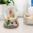 thumbnail image 2 of Elanze Designs Ocean Sea Shells Conch Shell 100MM Music Water Globe Plays Tune By the Beautiful Sea, 2 of 5