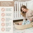 thumbnail image 5 of BARTANS Baby Changing Basket Set Diaper Caddy, Comfy Pad Waterproof Mattress Cover, Moses 100% Cotton Rope for Newborn 1 Piece (Off-White), 5 of 7