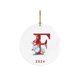 thumbnail image 1 of Coche Decoraciones de Navidad 2025 Nuevo 26 Carta de Navidad Muñeco de Nieve Colgante de Navidad - Colgante de Coche de Acrílico Santa Navidad Muñeco de Nieve Decoraciones, 1 of 5