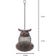 thumbnail image 2 of Comedero para pájaros salvajes para exterior, comedero para pájaros colgante con marco de metal para jardín, decoración al aire libre, idea de regalo para amantes de los pájaros y amigos, a prueb, 2 of 3