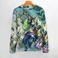 thumbnail image 2 of Genshin Impact Unisex Sweater Long Sleeve Round Neck Pullover Jumper Fall Winter Clothes Print Tops Blouse L, 2 of 6