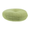 thumbnail image 4 of Round Cushion Thick Durable Lightweight Cotton Linen Cloth Art Removable Washable Pouf, 4 of 21