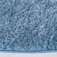 thumbnail image 3 of SAFAVIEH Tahoe Joey Modern Shag Area Rug, 6'7" x 6'7" Round, Blue, 3 of 8