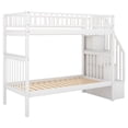 thumbnail image 5 of Hassch Twin Over Twin Bunk Bed With Trundle And Storage, White, 5 of 9